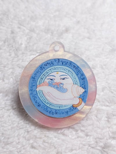 藏傳佛教 擦擦 綠度母 防水殼 包防水殼 包殼 保護殼 佛牌包殼 泰國佛牌包殼 均一價400 淨琉璃墜飾防水包殼　聖物供請／佛牌包殼／佛牌防水殼／包殼4