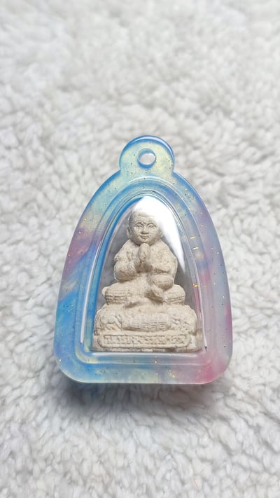 作品欣賞 防水殼 包防水殼 包殼 保護殼 佛牌包殼 泰國佛牌包殼 均一價400 淨琉璃墜飾防水包殼　聖物供請／佛牌包殼／佛牌防水殼／包殼12