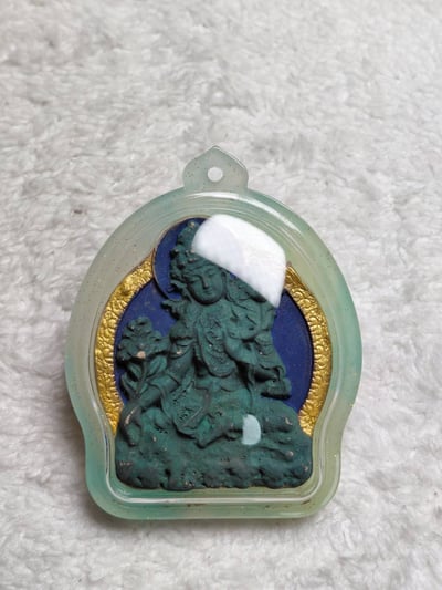 藏傳佛教 擦擦 綠度母 防水殼 包防水殼 包殼 保護殼 佛牌包殼 泰國佛牌包殼 均一價400 淨琉璃墜飾防水包殼　聖物供請／佛牌包殼／佛牌防水殼／包殼5