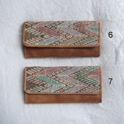 Flores 皮夾（駝）12