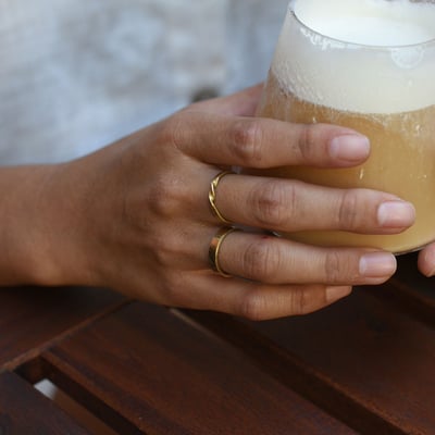 扭轉/圖騰戒指1