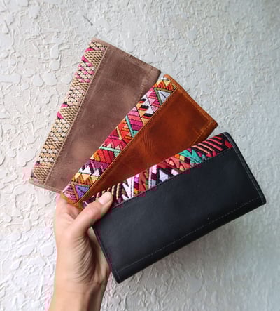 Flores 皮夾（駝）5