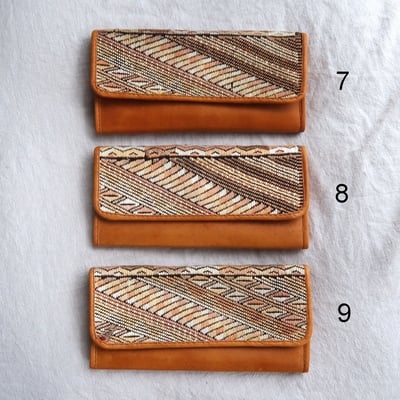 Flores 皮夾（咖啡）18