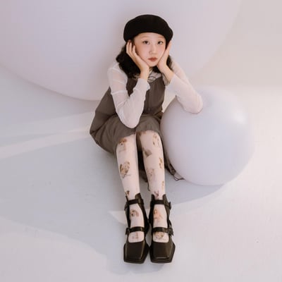 法式復古方頭高筒瑪莉珍鞋3