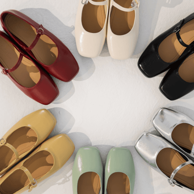 大尺碼寬版瑪莉珍平底鞋2