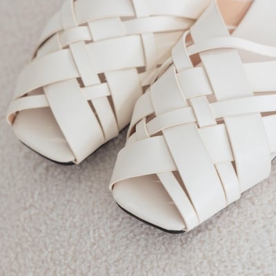 編織穆勒平底拖鞋3