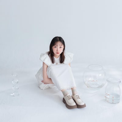 撞色綁帶後踩輕量鬆糕鞋3