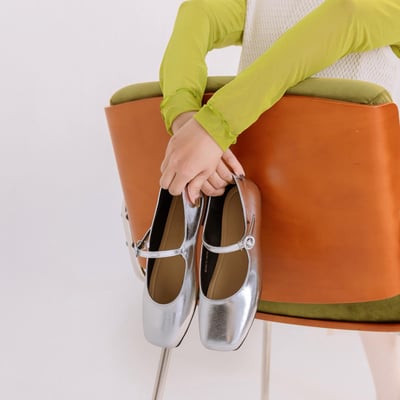 大尺碼寬版瑪莉珍平底鞋4