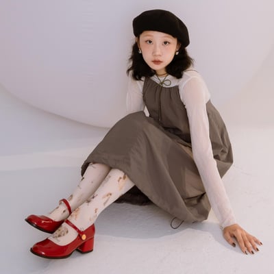 漆皮圓頭娃娃瑪莉珍跟鞋3