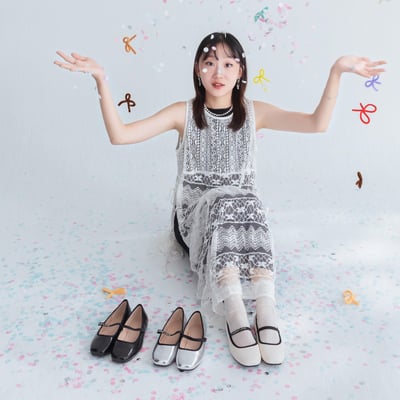 一字帶瑪莉珍平底娃娃鞋3