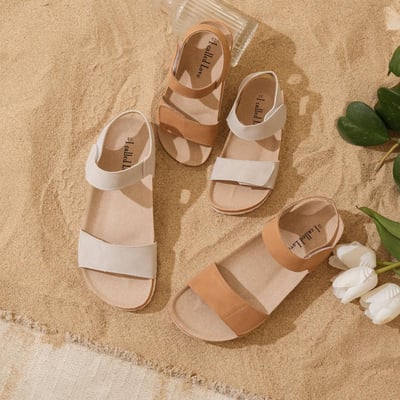 MIT親子款魔鬼氈機能足弓涼鞋1