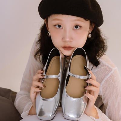 大尺碼寬版瑪莉珍平底鞋3