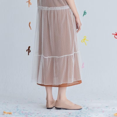 絨布拼接平底娃娃鞋3