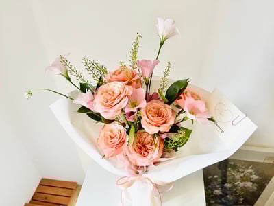 遇見你甜美玫瑰花束 Happiness Rose Bouquet3