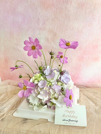 ✿ Birthday Flower Cake ✿ Flower Gift1