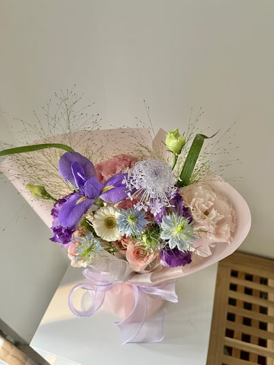 幻紫柔情客製花束 Customized Bouquet5