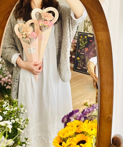 ❣️母親節韓式進口大康愛心花束盒（限量 Flower Gift6