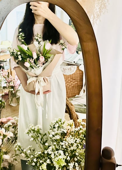 暮光月色鬱金香祝福花束 Customized Bouquet6