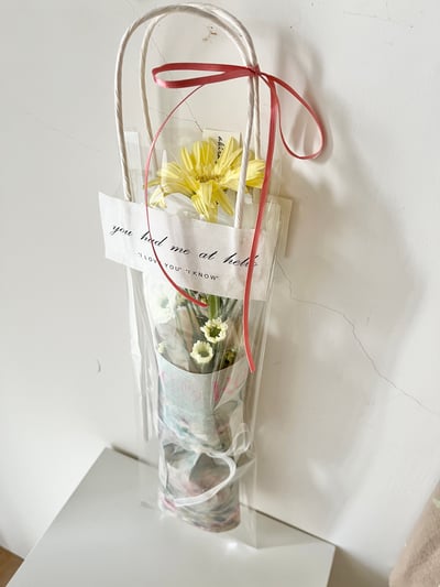 🌼 彩色非洲菊油畫質感花束(不挑色）🌼 Flower Gift7