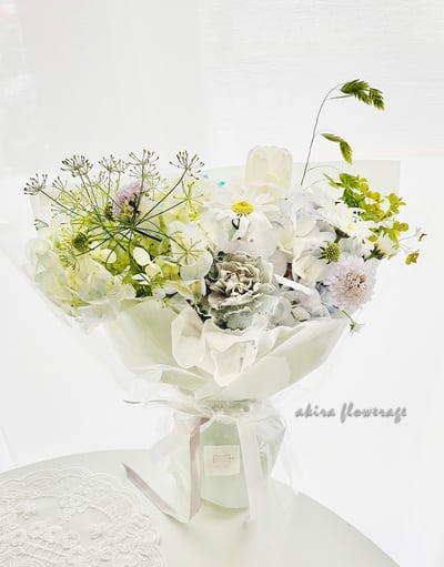 透明系鬱金香客製花束 Customized Bouquet1