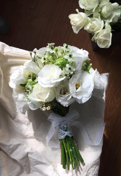 天使禮讚新娘捧花1