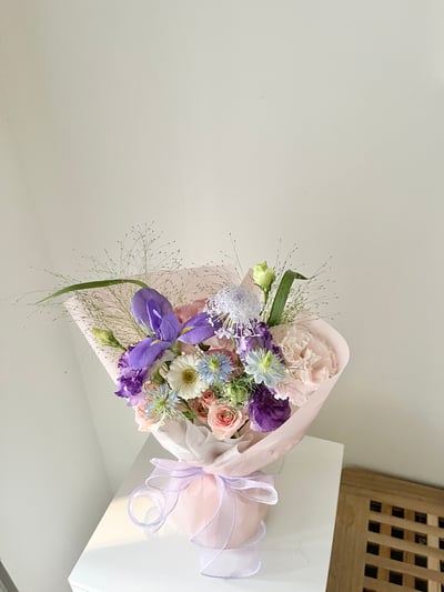幻紫柔情客製花束 Customized Bouquet4