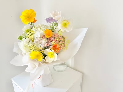 冰島罌粟週年紀念花束4