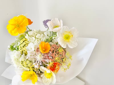 冰島罌粟週年紀念花束3