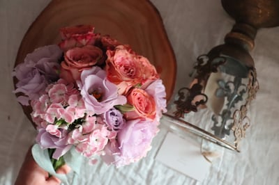 卡布奇諾的溫柔捧花 Wedding Bouquet1