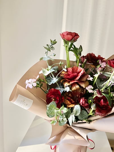 蝴蝶陸蓮祝福客製花束 Customized Bouquet4