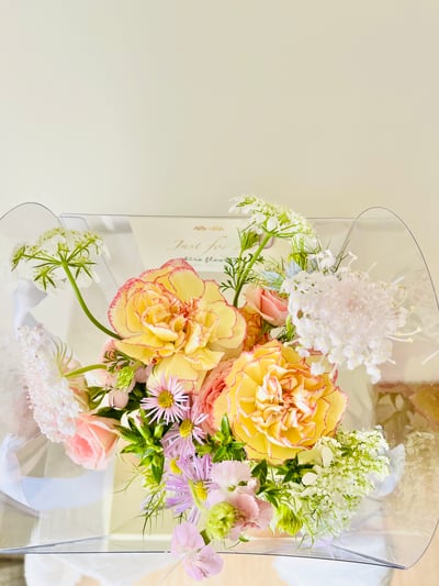 舞馨花園進口大康乃馨附瓶花盒 Flower Gift8