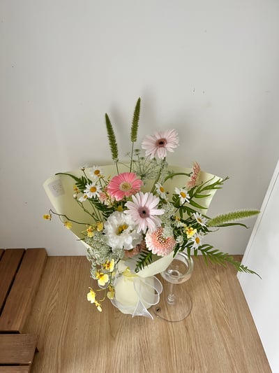 Sunshine For You 微風花園非洲菊客製花束 Customized Bouquet5
