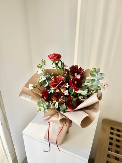 蝴蝶陸蓮祝福客製花束 Customized Bouquet3