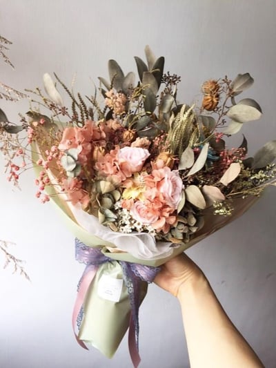 乾燥不凋花束9