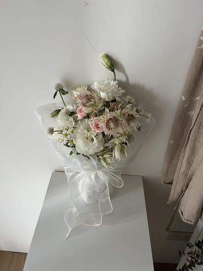 新娘花結婚登記花束 Blushing Bride Bouquet3