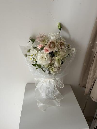 新娘花結婚登記花束 Blushing Bride Bouquet2