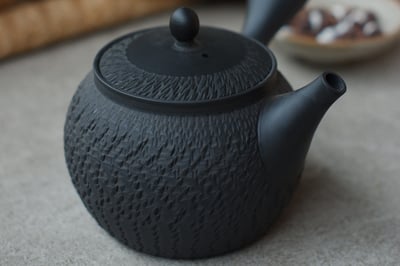 荒飛鉋黑泥丸【玉光】3