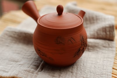 山水朱泥【玉光】13