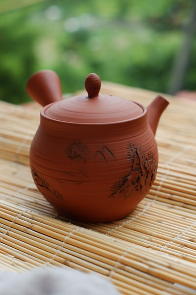 山水朱泥【玉光】1