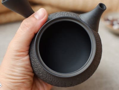 荒飛鉋黑泥丸【玉光】7