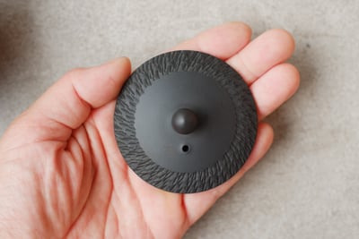 荒飛鉋黑泥丸【玉光】8