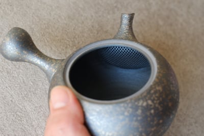 炭化同心圓吹釉【藤田德太】12