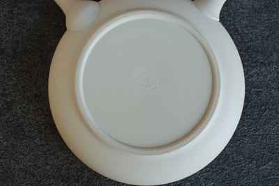 白泥極淺平急須【前川淳藏】10