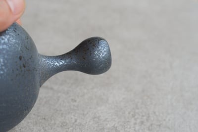 炭化丸型吹釉【藤田德太】6