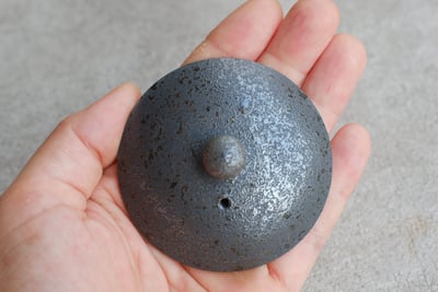 炭化丸型吹釉【藤田德太】13