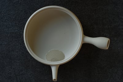 白泥極淺平急須【前川淳藏】7