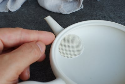 白泥極淺平急須【前川淳藏】8