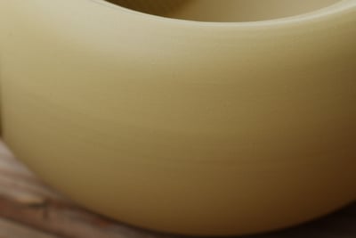 象牙黃淺丸【高資陶苑】8