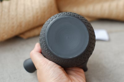 荒飛鉋黑泥丸【玉光】5