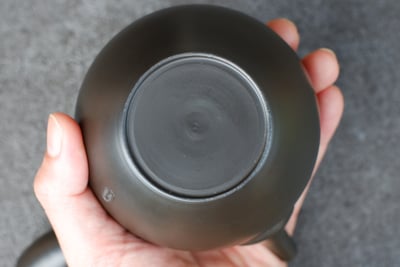 無地黑丸【北龍窯】8